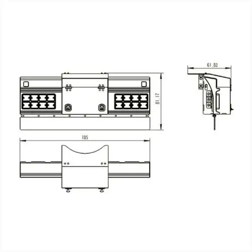 LESU модель металлический задний фонарь 1/14 RC DIY Tmy Sca R620 R470 тягач автомобиль TH14140