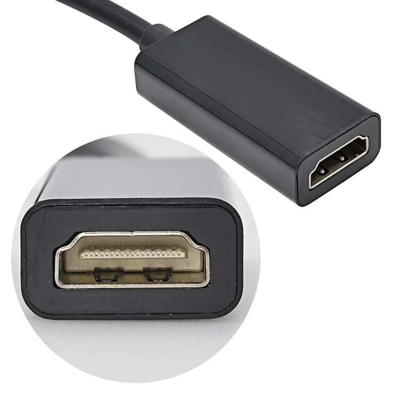 Новинка 2019 порт дисплея Thunderbolt Mini переходник DP папа HDMI мама кабель конвертер для