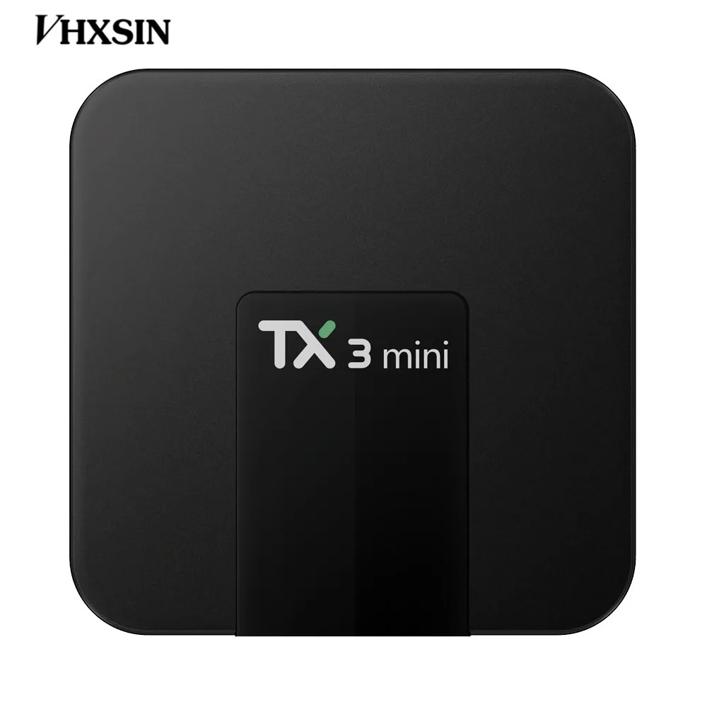 VHXSIN TX3 Mini Smart TV Box Amlogic S905W 1 5 ГГц 2 4 WiFi Android 7 ГБ/2 Гб ram 8 ГБ/16 ГБ rom 20 шт./лот | Электроника