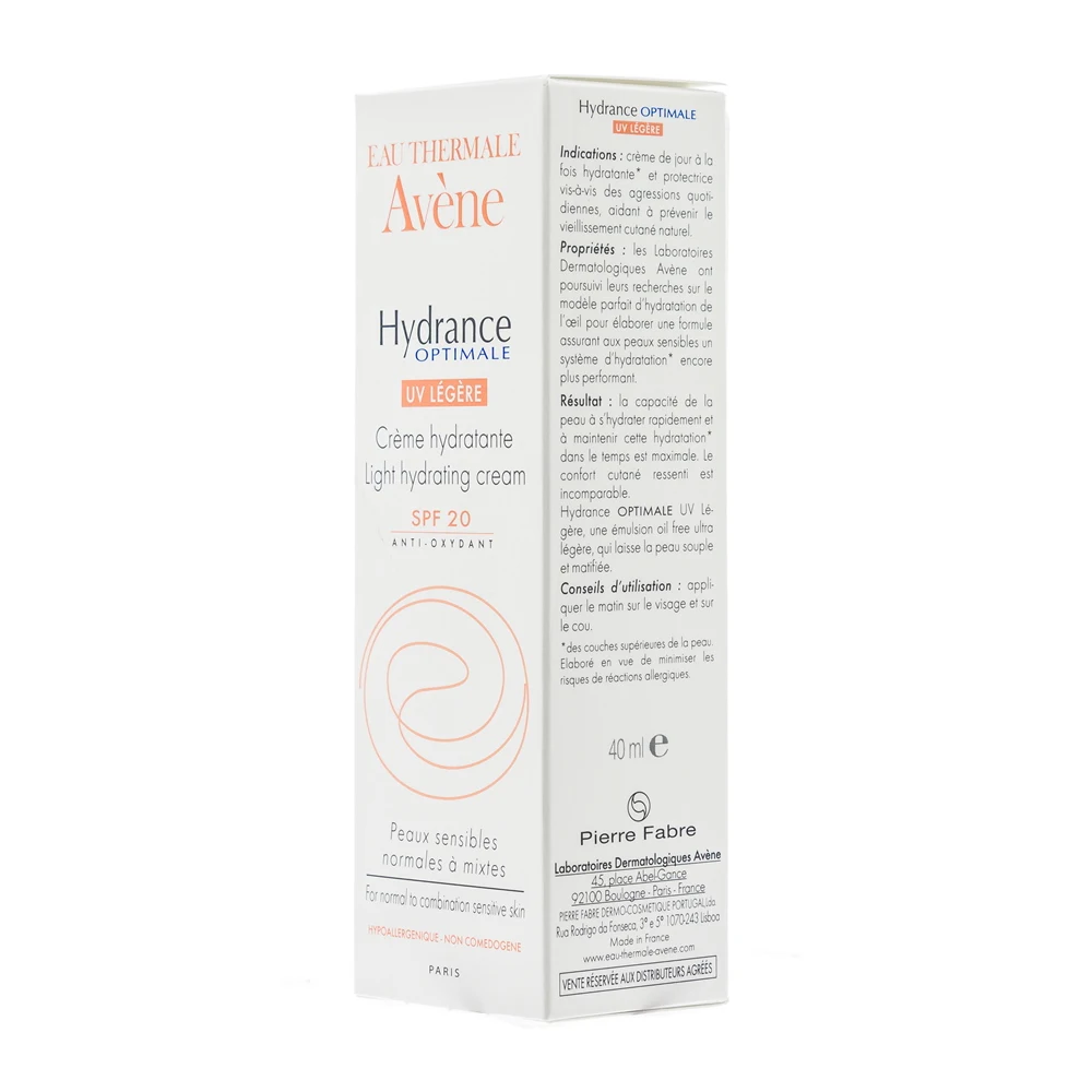 Крем AVENE ГИДРАНС ОПТИМАЛЬ UV20 ЛЕЖЕР Увл.защ. д.н/см 40|Автозагары и бронзаторы для
