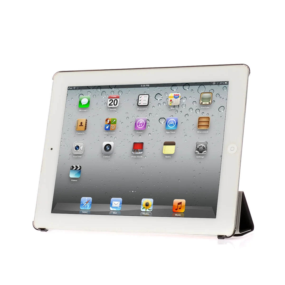 Для Apple iPad 2 3 4 спальный wakup Ultral Тонкий кожаный чехол для iPad 4/ 2