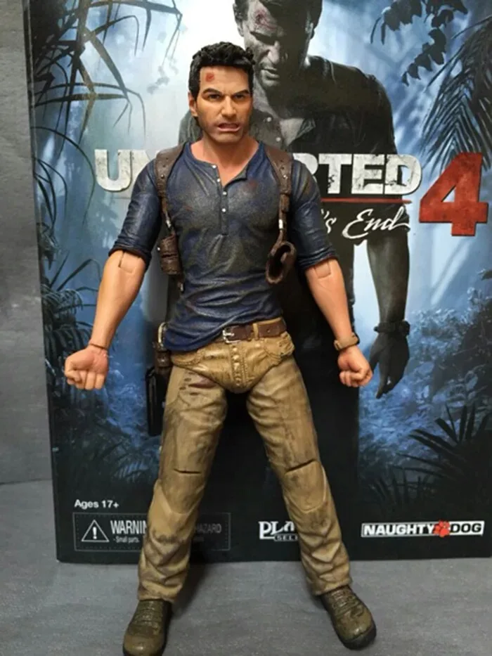 NECA Uncharted 4 A thief's end NATHAN DRAKE Ultimate Edition ПВХ фигурка Коллекционная модель игрушки 7