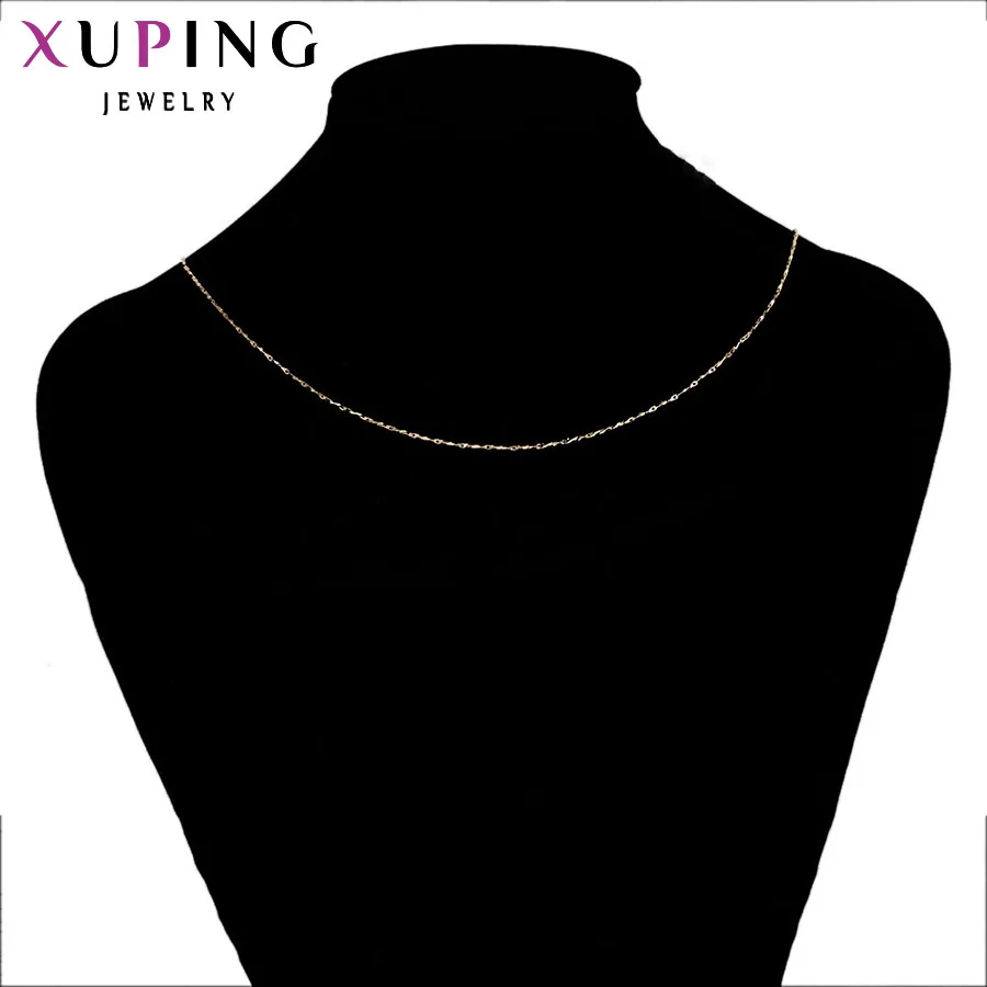 Xuping модное ожерелье новый дизайн большое длинное позолоченное женская и Мужская