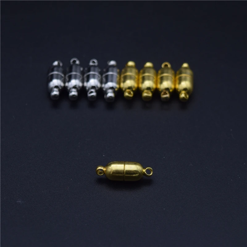 Магнитная застежка с овальной головкой 6 х18 мм 20 шт.|buckle connector|magnetic claspsmagnet buckle |