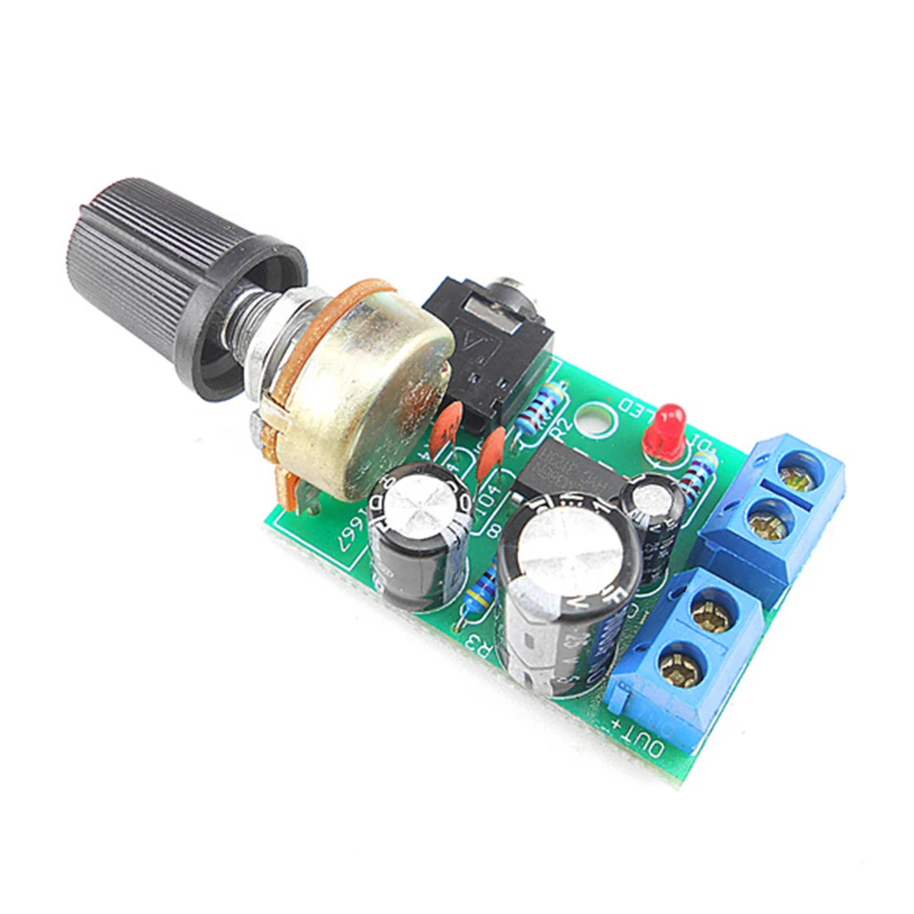5v Mini 3.5mm Jack Module AMP New LM386 Audio HIFI Power Amplifier Board DC 3V~12V | Электроника