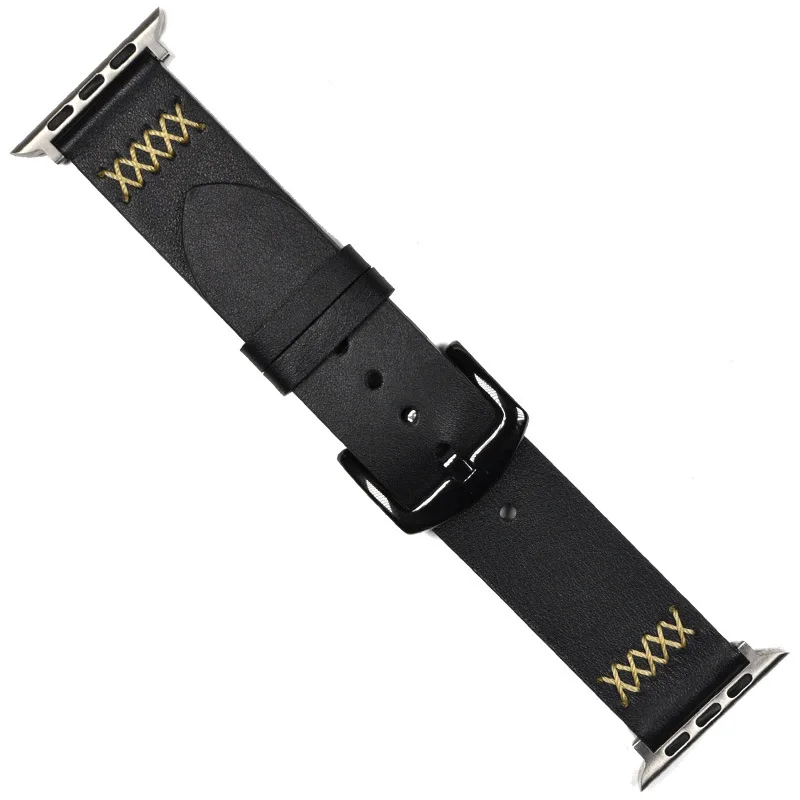 Кожаный браслет Essidi для Apple Watch серии 1 2 3 4 5 38 40 мм 42 44 мм ремешок Пряжка для Iwatch 1 2 3 4 5