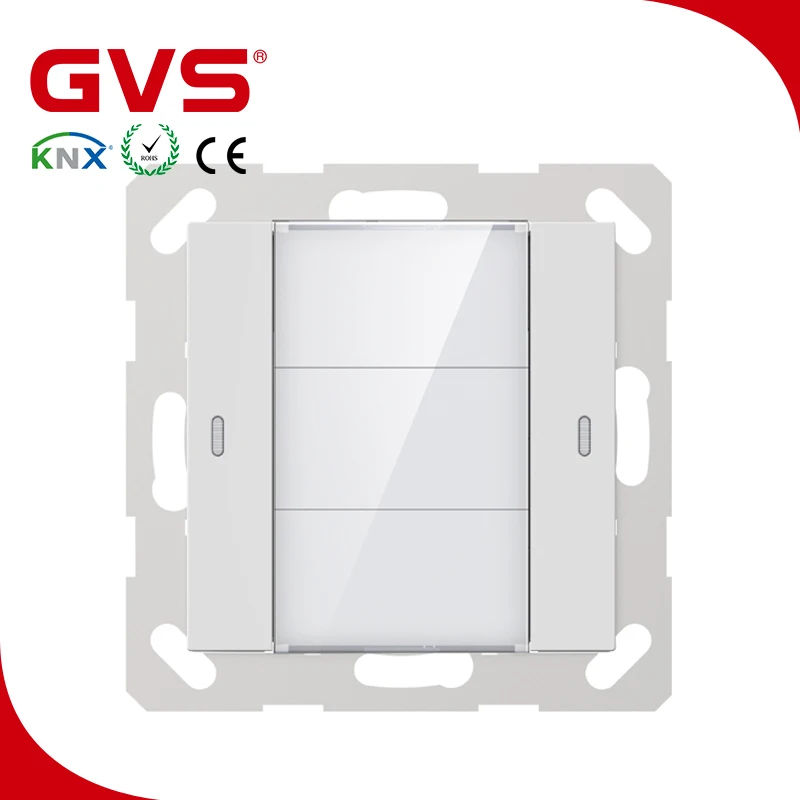 Новейшая KNX/EIB GVS K Bus 5 ''KNX сенсорный экран KNX Сенсорная панель дюймов тонкий тип
