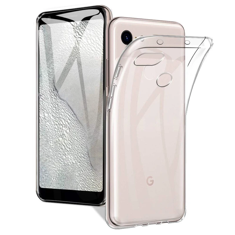 Для Google Pixel 3 3A XL Lite чехол для телефона ультра-тонкий прозрачный ТПУ Силиконовый