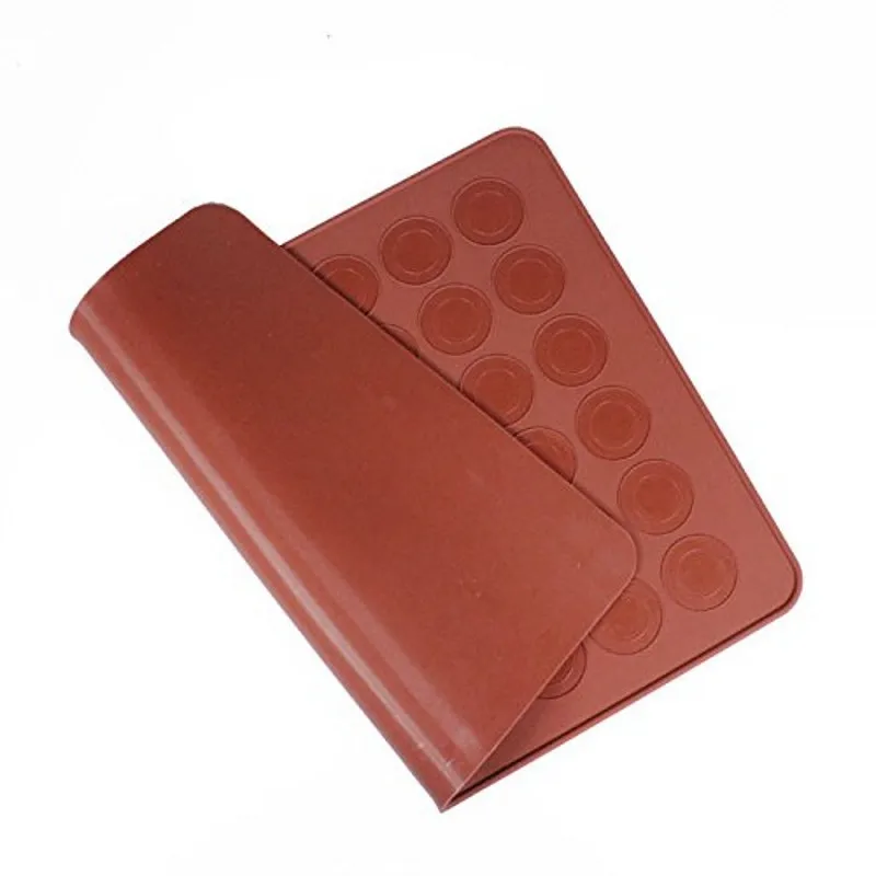 1 шт. силиконовый 48 полостей макарон коврик кондитерский торт Макарон форма