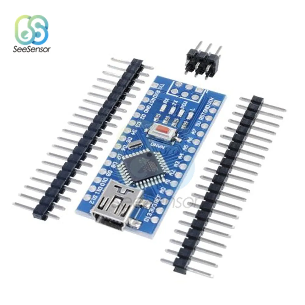 NANO V3.0 ATMEGA328P-MU мини-usb модуль с Загрузчиком совместимый контроллер CH340 USB драйвер модуль для Arduino