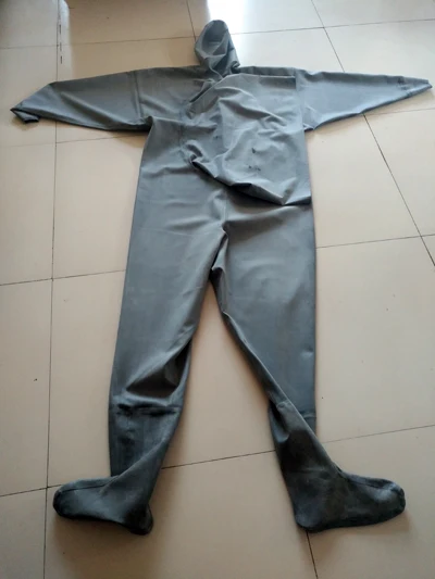 Rubber Waders Size42 1 мм мягкие черные резиновые рыбацкие болотные с носки для дайвинга водонепроницаемые неопреновые Комбинезоны для плавания для охоты костюм для серфинга штаны обувь для морского спорта - Цвет: Rubber Waders Size42