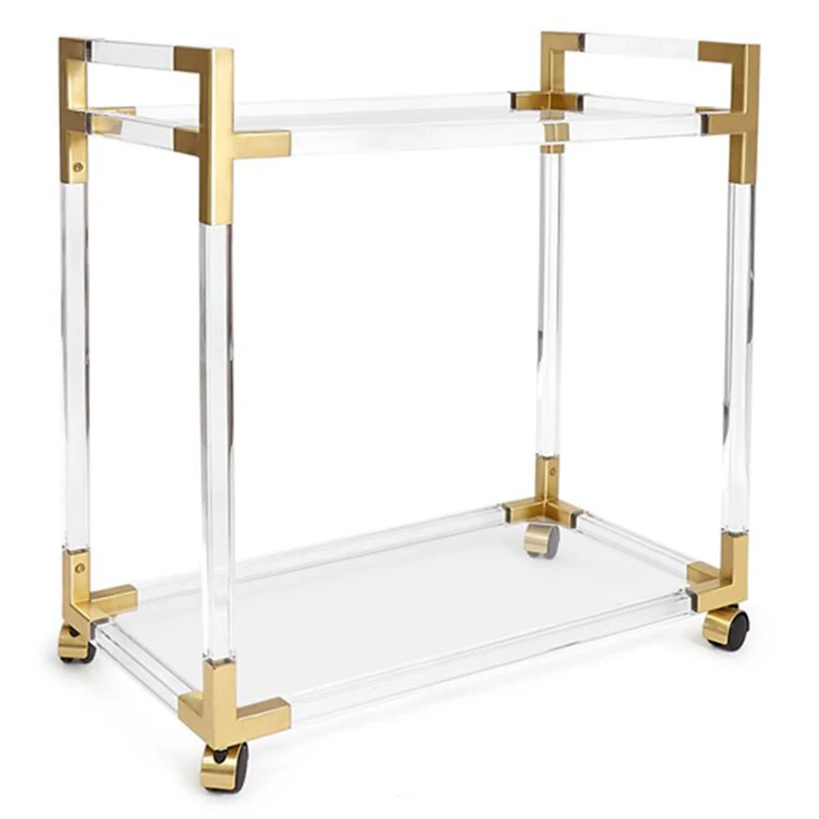 Прозрачный дизайн Yakley Bar cart в современном популярном модном отеле|Кухонные