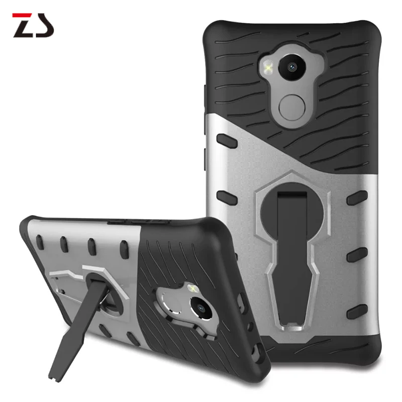 ARMOR Case для Xiaomi Redmi 4x4 4A 4Pro Note3 Note4X 3 S Гибридный задняя крышка Mi6 Mi5S 5 6splus подставка