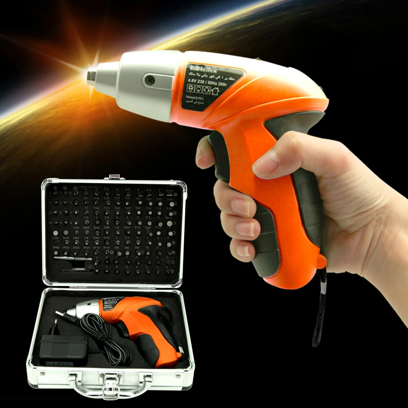 4 8 В Беспроводная отвертка перезаряжаемая литиевая батарея Parafusadeira Furadeira двойная