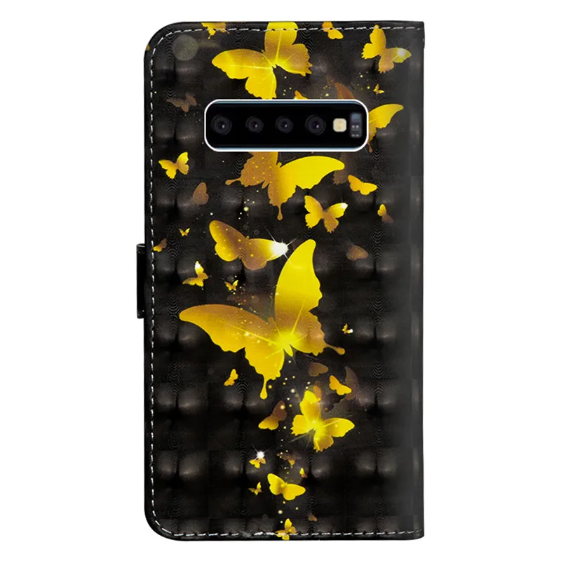 Чехол-Кошелек с 3D откидной крышкой для Samsung Galaxy S10 Lite PRO роскошный кожаный