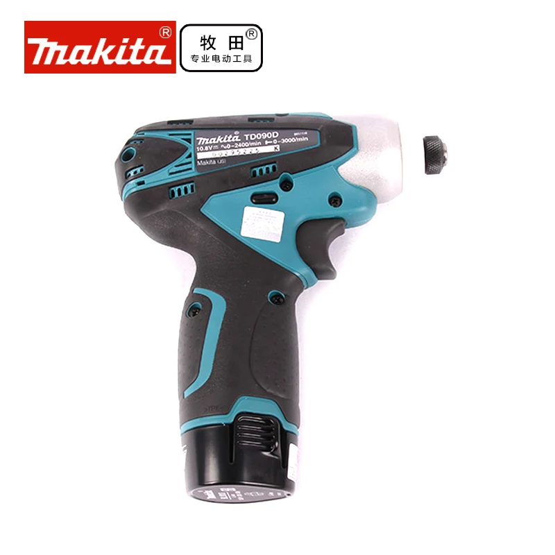 Электрический шуруповерт MAKITA 18 в, электрическая дрель TD090DWE/TD091DNWE
