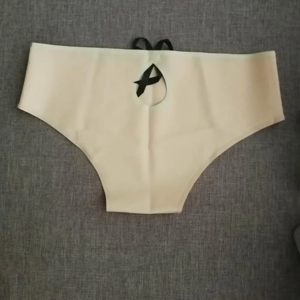 Милая резинка латексные трусы для девочек детское розовое латексное белье