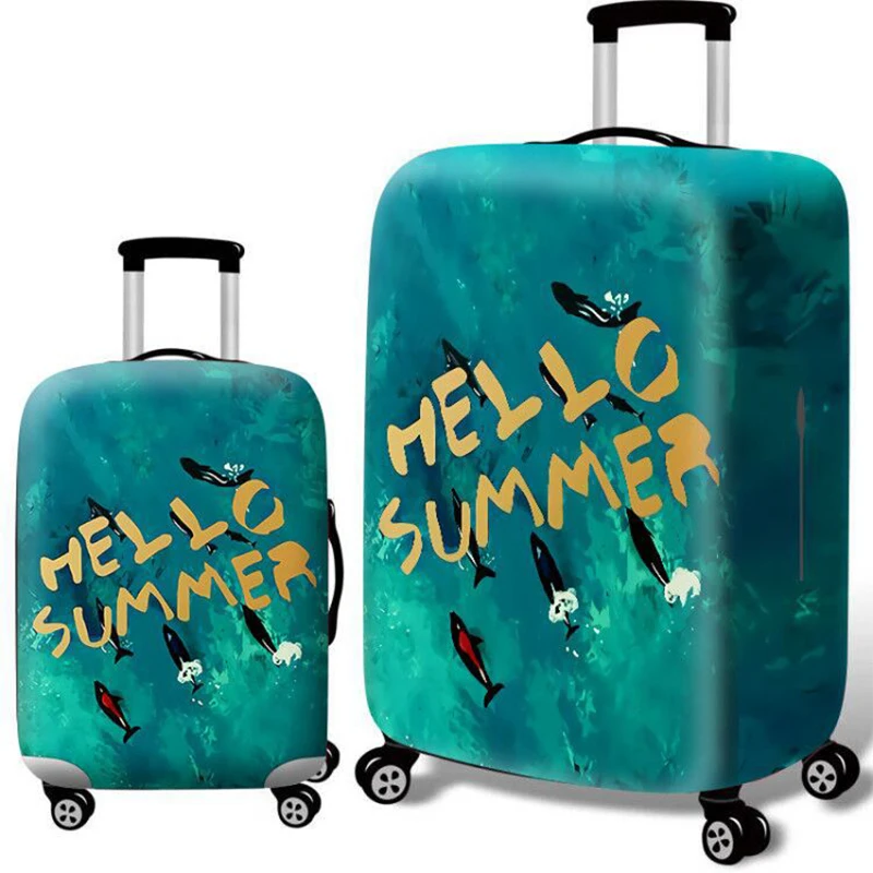 DIHFXX Brand viaje Travel Thicken Elastic Luggage Suitcase Protective Cover Apply to 18-32inch Cases Travel Accessories DX-74