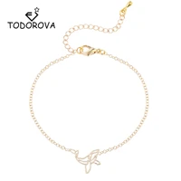todorova cute origami whale women necklace animal jewelry fish men bracelet gifts for girls womens jewellery