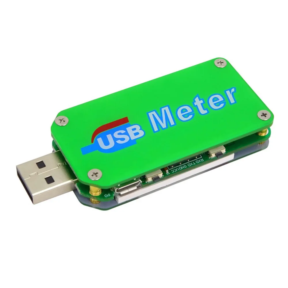 UM24/UM24C USB 2 0 цветной дисплей тестер напряжения измеритель тока Вольтметр Amperimetro