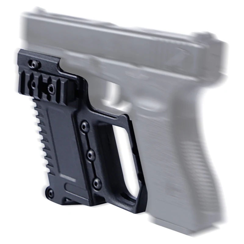 Тактический Пистолет ActionUnion набор карбина Glock 17 19 рельсовые основы пистолет для