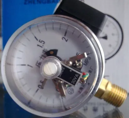 

2.5" Magnetic help 60mm electric contact pressure gauge manometer , lower mount,bottom connection