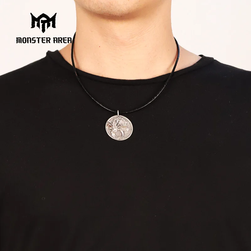 MONSTER AREA Vintage 925 Sterling Silver Scorpion Pendant For Men Retro Black Heavy Metal Jewelry | Украшения и аксессуары