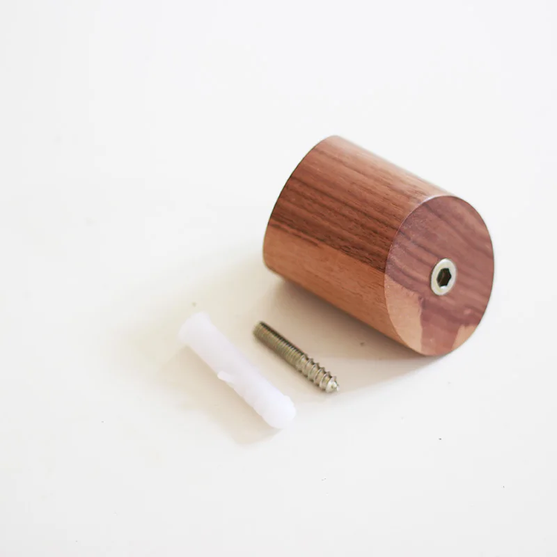 2 шт./компл. вешалка для полотенец из натурального дерева настенный крючок Декор