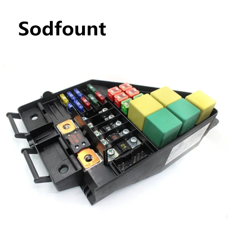 1 комплект моторного отсека коробка плавких предохранителей в сборе 6 шт. 11 реле 9