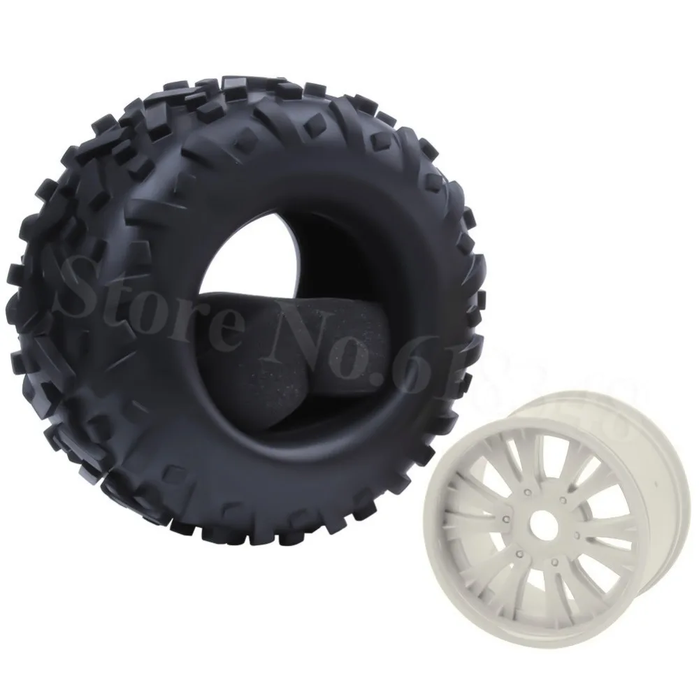 Шестигранные шины 4x RC 170x85 мм 17 обода колеса для 1/8 внедорожников Monster Truck Bigfoot HPI