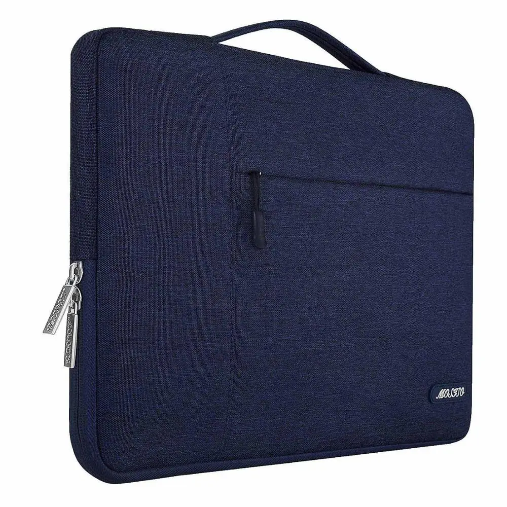 Navy Blue Color MOSISO 11 12 13 14 15 дюймов Сумка для ноутбука водонепроницаемая для мужчин и женщин чехол для ноутбука Macbook Pro 13,3 15,6 компьютер Ba - Цвет: Navy Blue Color