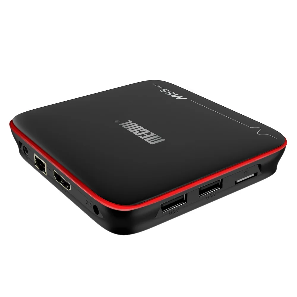 Android 7 1 TV OS Smart Box Amlogic S905W четырехъядерный процессор 2G DDR3 16GB eMMC 2 4G Google Voice Control IR Remote