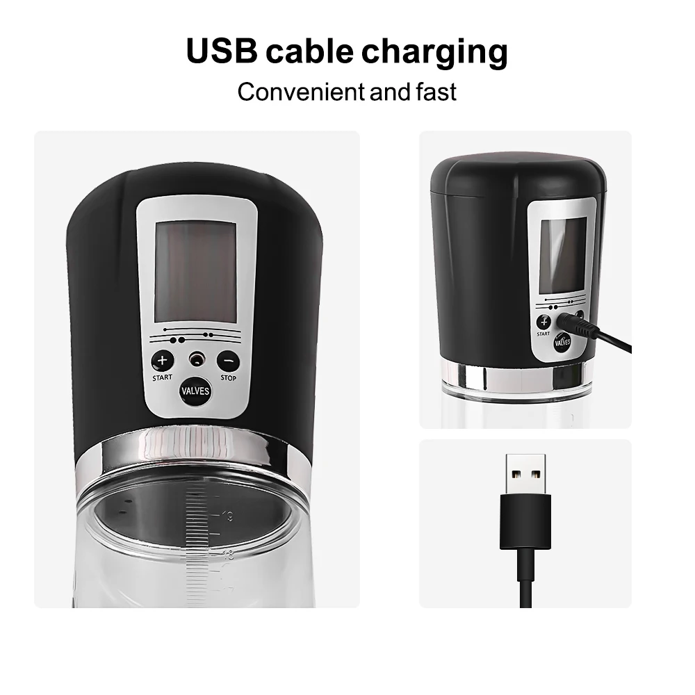 Secwell секс игрушки для женщин светодиодный автоматический насос пениса с USB