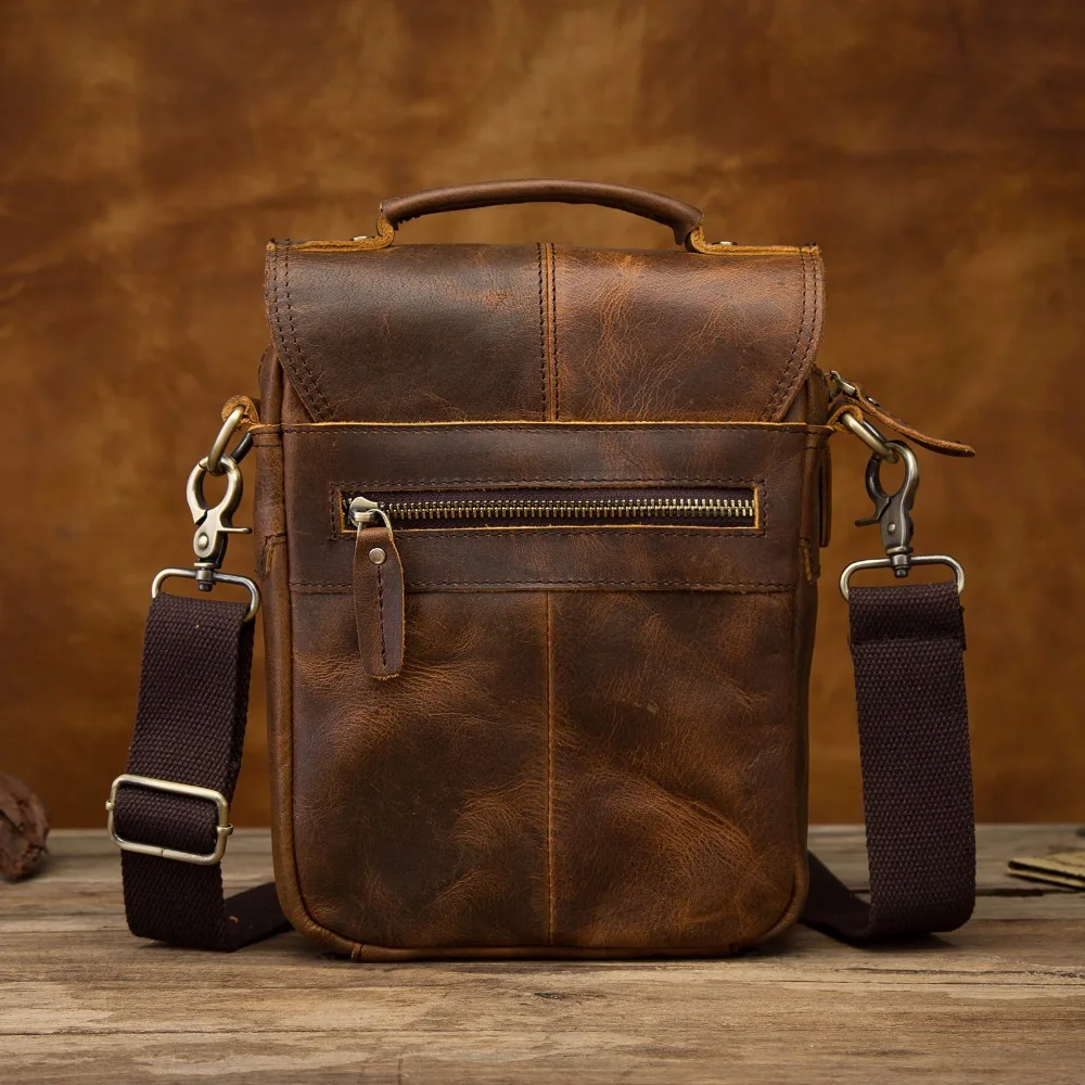 quality leather male casual design shoulder messenger bag cowhide fashion cross body bag 8 tablet tote mochila satchel bag 152 free global shipping
