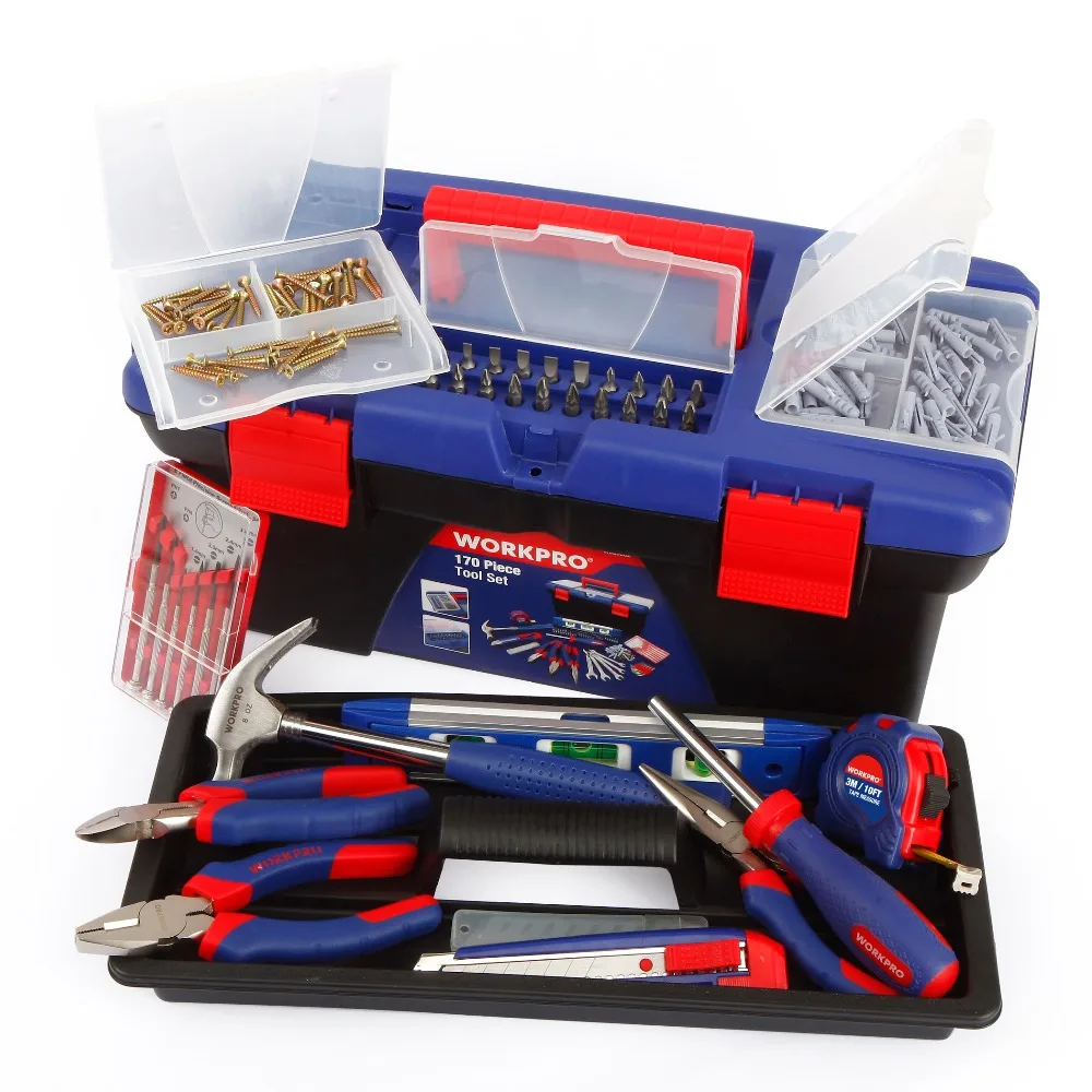 170 шт. набор инструментов для ремонта автомобиля|home tool set|tool kitscrewdriver pliers |