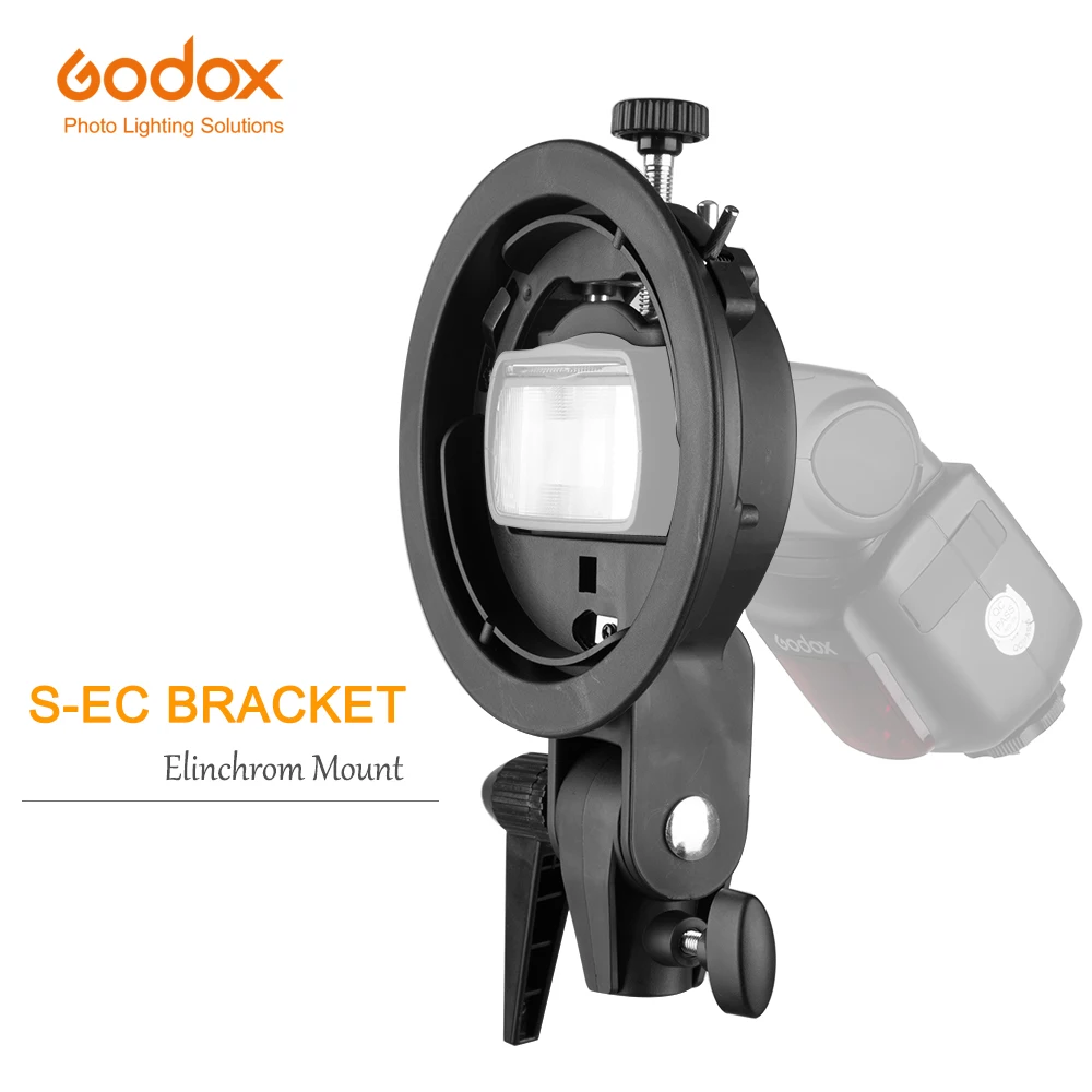 PRO Godox S образный кронштейн Elinchrom держатель для Speedlite Mount|bracket orthodontic|bracket flashbracket system |