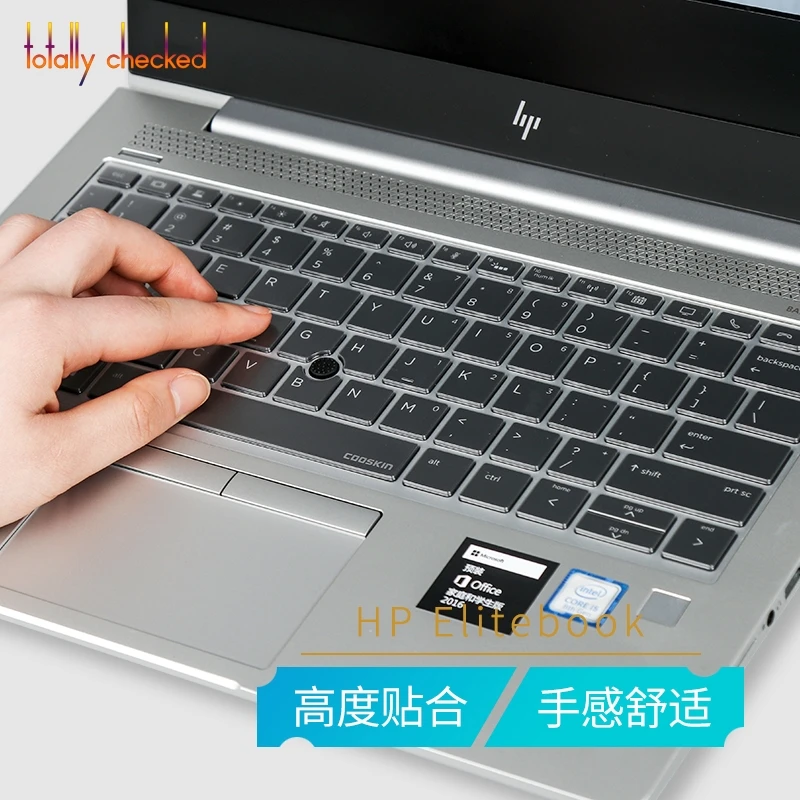 Прозрачная клавиатура из ТПУ для ноутбука HP Elitebook 430 745 G5 G2 G3 G4 840 735 1040 440 450 820 830 Probook