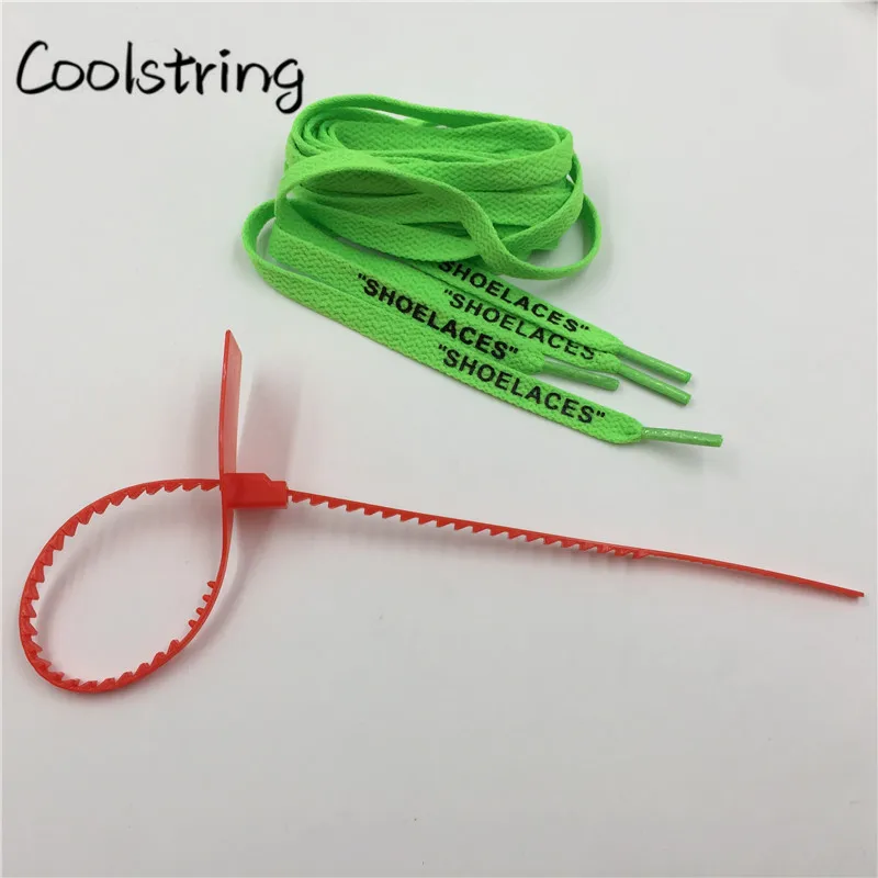 Coolstring/Однослойная обувь на плоской подошве с принтом «шнурки» на молнии для замены белого цвета «десять» ручной работы для кроссовок