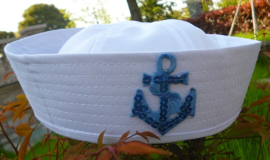 2018 мужские и женские военные шляпы с большой стрелой темно синяя Кепка Капитана