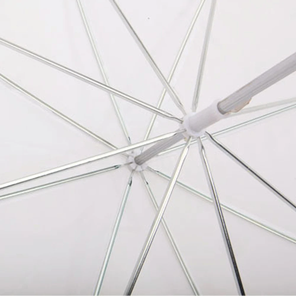 Аксессуары для фотостудии 33 дюйма/83 см студийная вспышка прозрачный белый мягкий