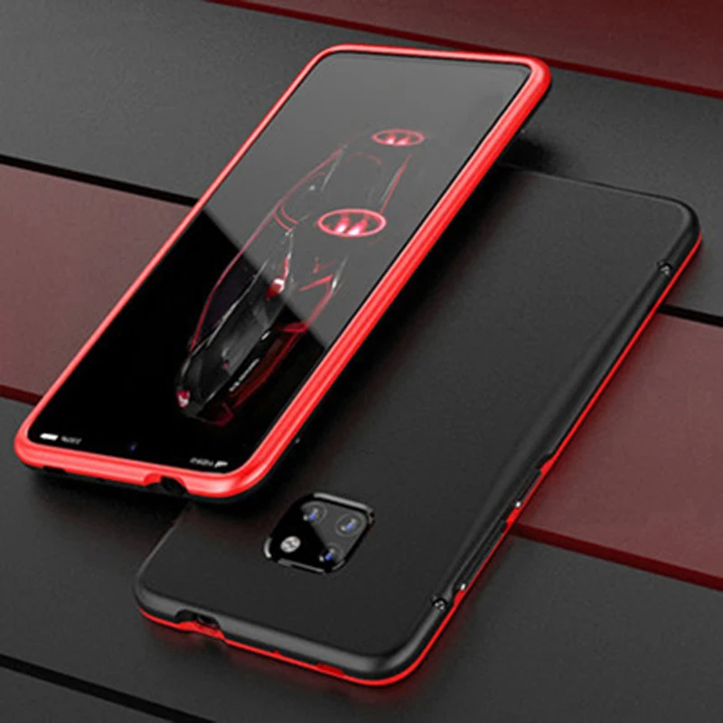 Чехол s для huawei mate 20 Pro, чехол, жесткая задняя крышка, металлический бампер, деловой чехол, чехол для телефона huawei mate 20Pro, металлический корпус