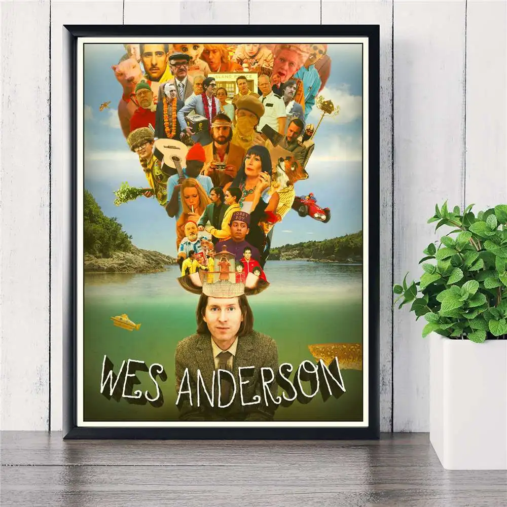 11 Wes Anderson персонажи фильма холст Художественная живопись плакаты и принты для гостиной Настенная картина домашний Декор без рамки Quadro - Цвет: 11
