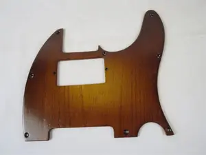 1pcs Hand-made solid ailanthus wood Telecaster Guitar Tele Pickguard #2607