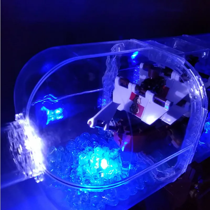 Светодиодный светильник совместимый с 21313 идеями 16051 creator ship в бутылке
