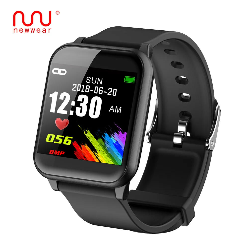 NEWWEAR Z02 Смарт-часы сообщение вызов напоминание о частоте пульса монитор