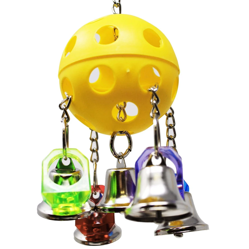 Украшение Bellpull птица игрушка подвеска вращающийся питомец развлечения с