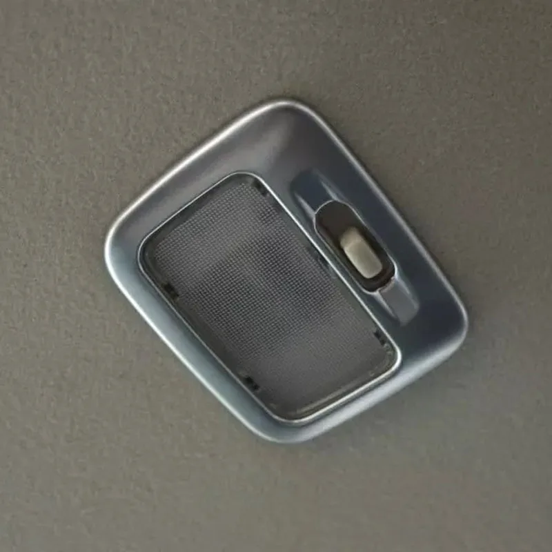 Левой вождения аксессуары для интерьера автомобиля abs chrome чтение свет крышка