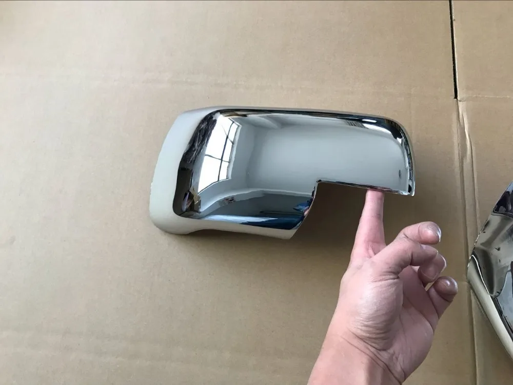 Хромированный зеркальный чехол для Range Rover Sport Land Discovery 3 Freelander 2 2005 2009|Зеркала и