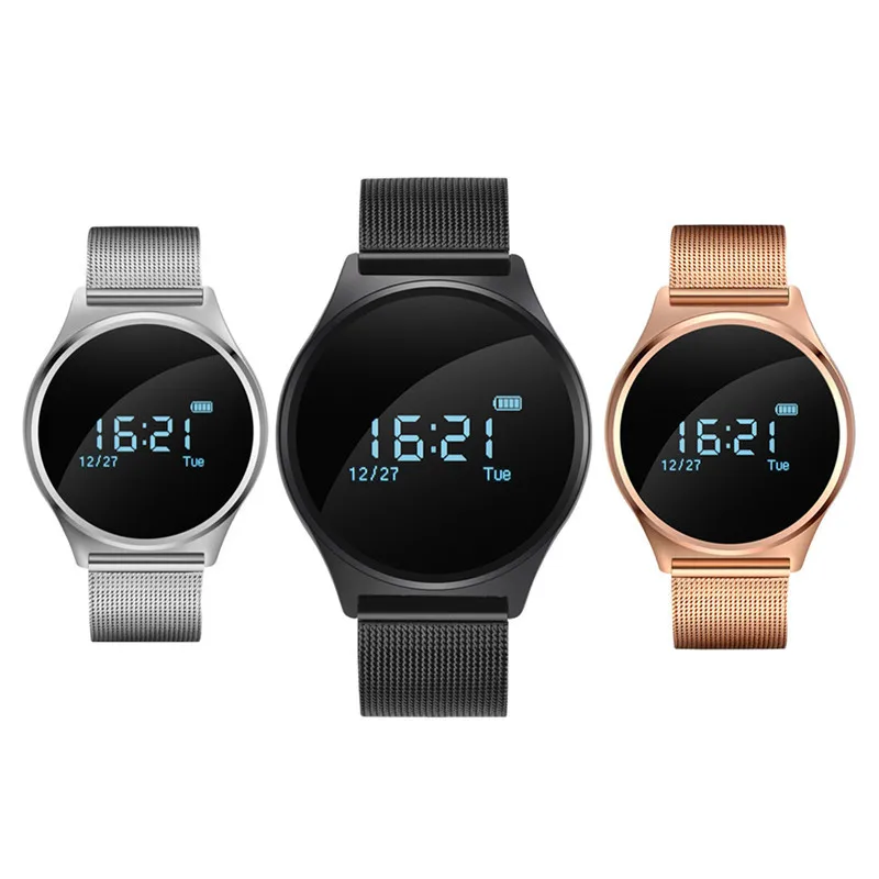 Round Bluetooth Smart Watch Assistir Life Waterproof Blood Pressure/Heart Rate Monitor Sport Wristband For Android IOS | Электроника