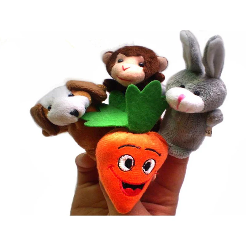 5/шт мир сказки тянуть редис история безопасный плюшевые куклы пальцем Детская
